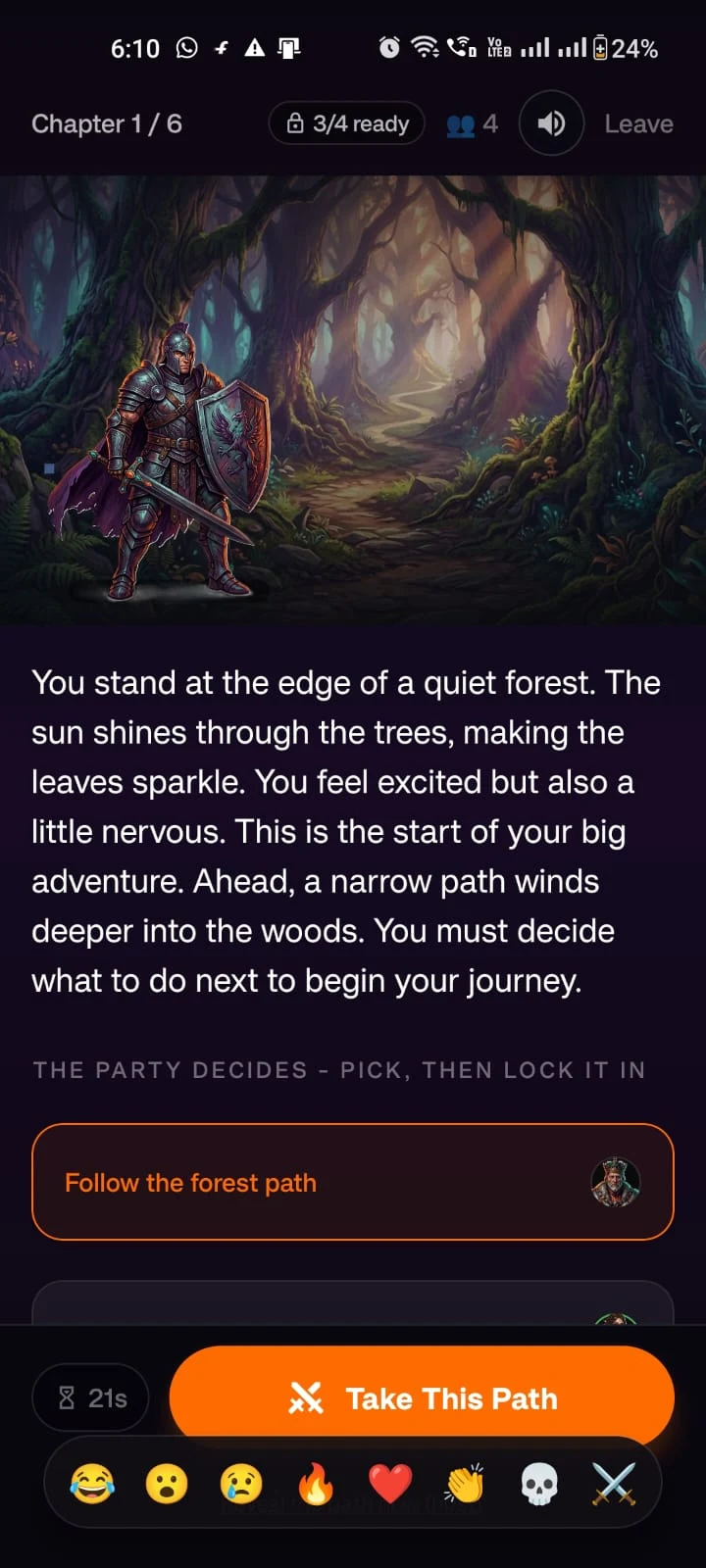 Chronicles of Shadow screenshot